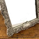 Miroir à poser vintage style rocaille en métal