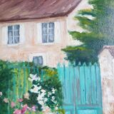 Landscape on canvas
