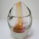 Murano bubble glass vase 70s