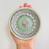 Romanian handicraft ceramic plate