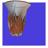 Art Deco glass vase