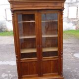 Solid cherry bookcase