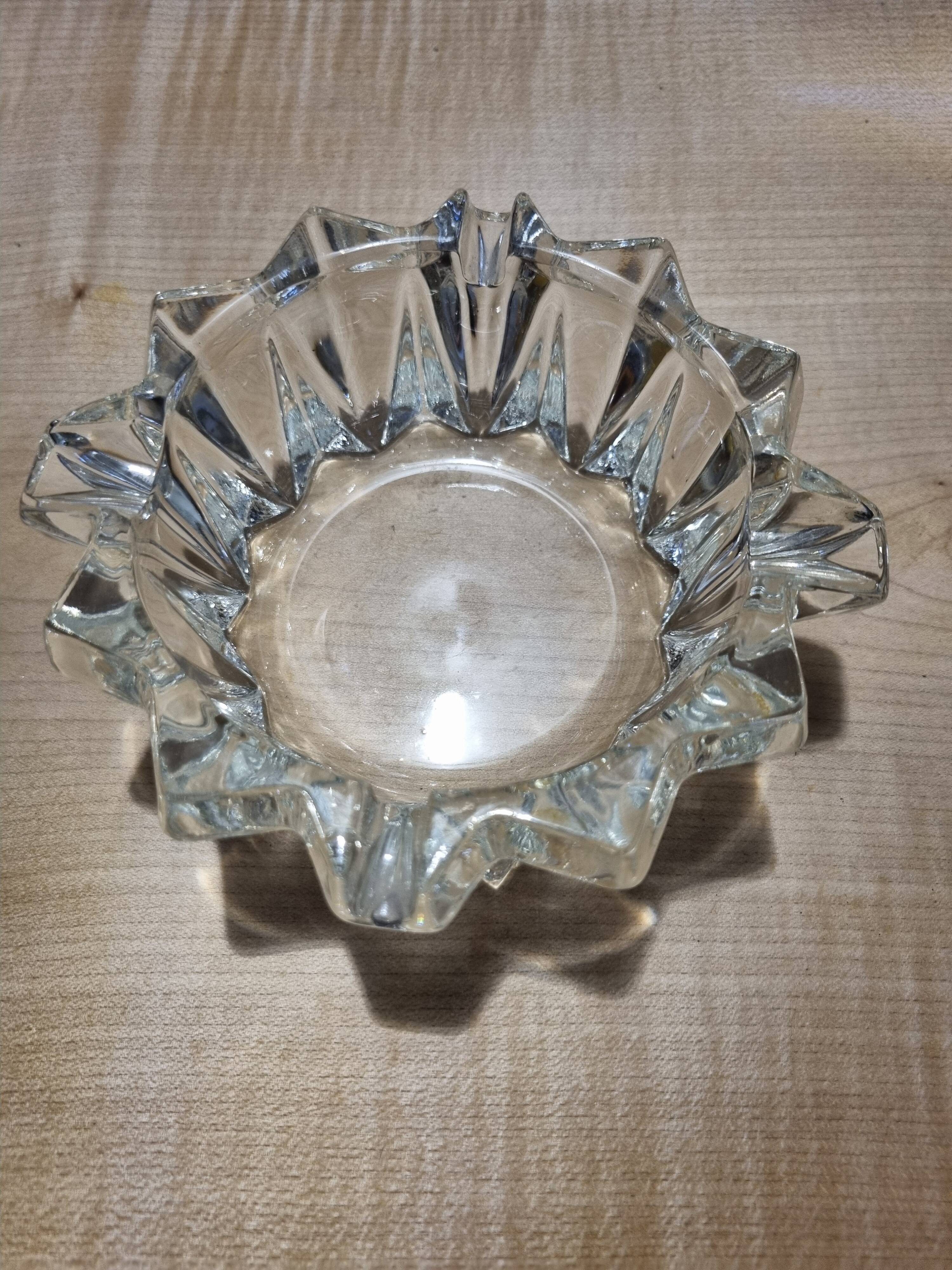 Glass ashtray
