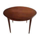 Scandinavian teak table with extension 1960