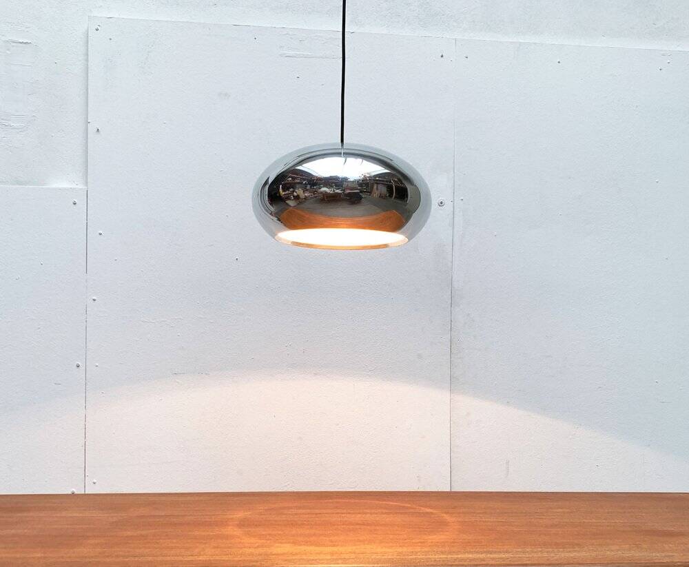 Mid-century Danish suspension light by Jo Hammerborg for Fog & Mørup, 1960s.