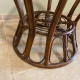 Rattan coffee table