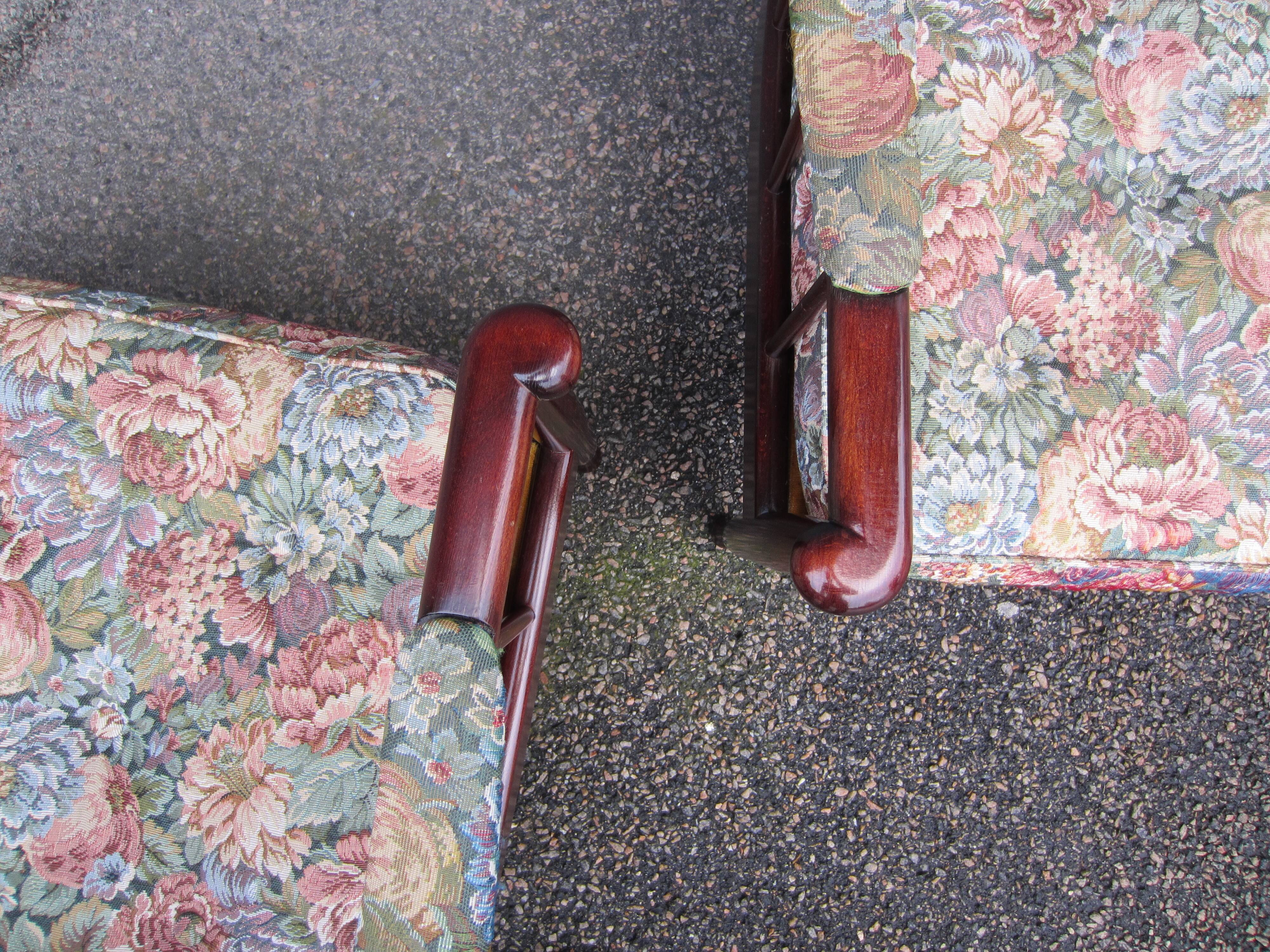 Scandinavian Skrindan armchairs by Kerstin Hörlin-Holmquist for OPE Möbler