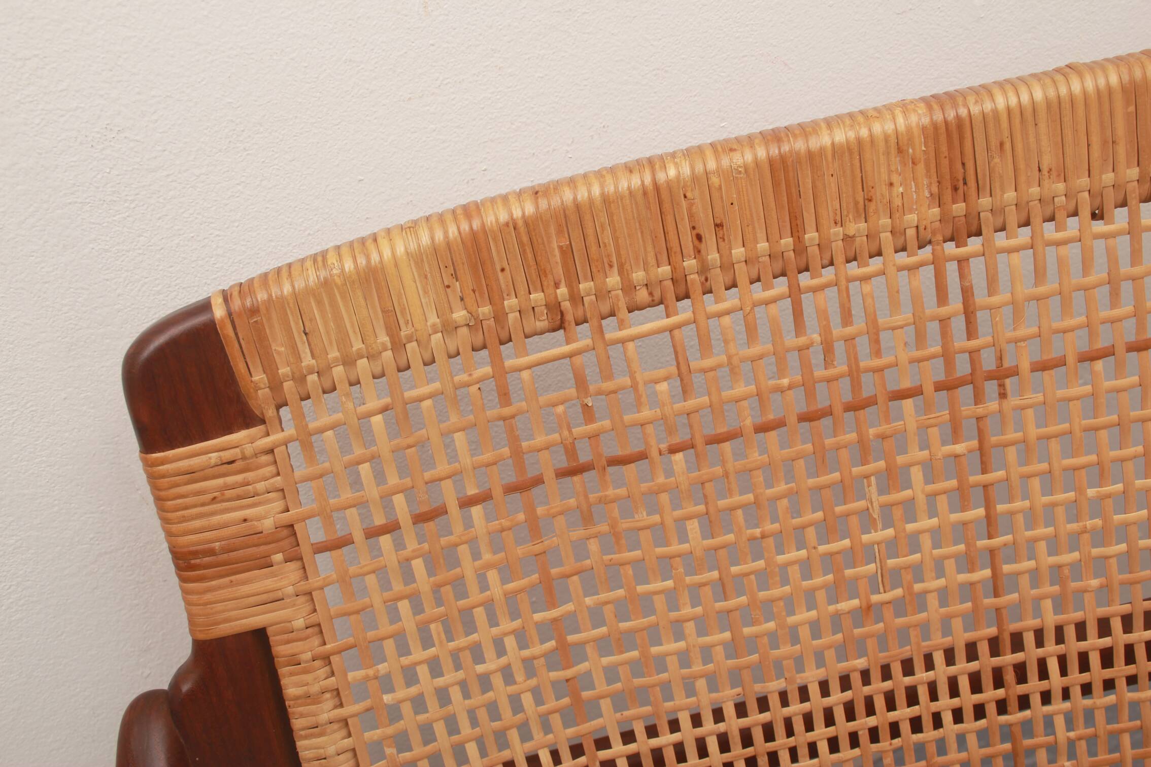 1950s sofa in teak Hartmut Lohmeyer