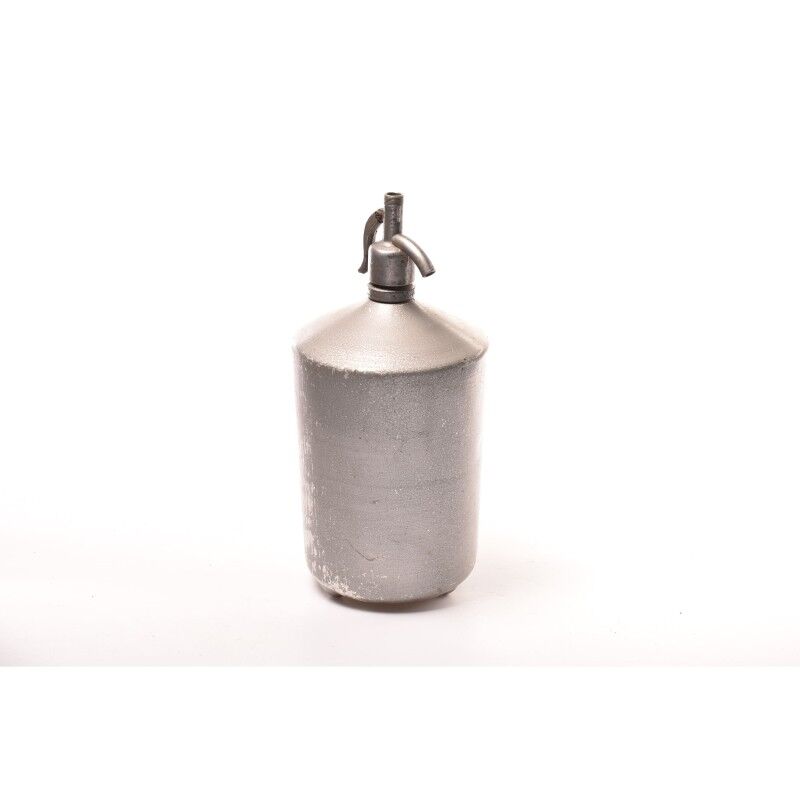Old metal siphon
