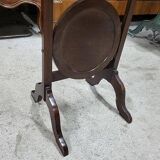Folding mahogany cake stand