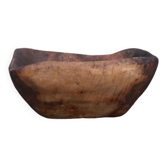 Olive wood salad bowl