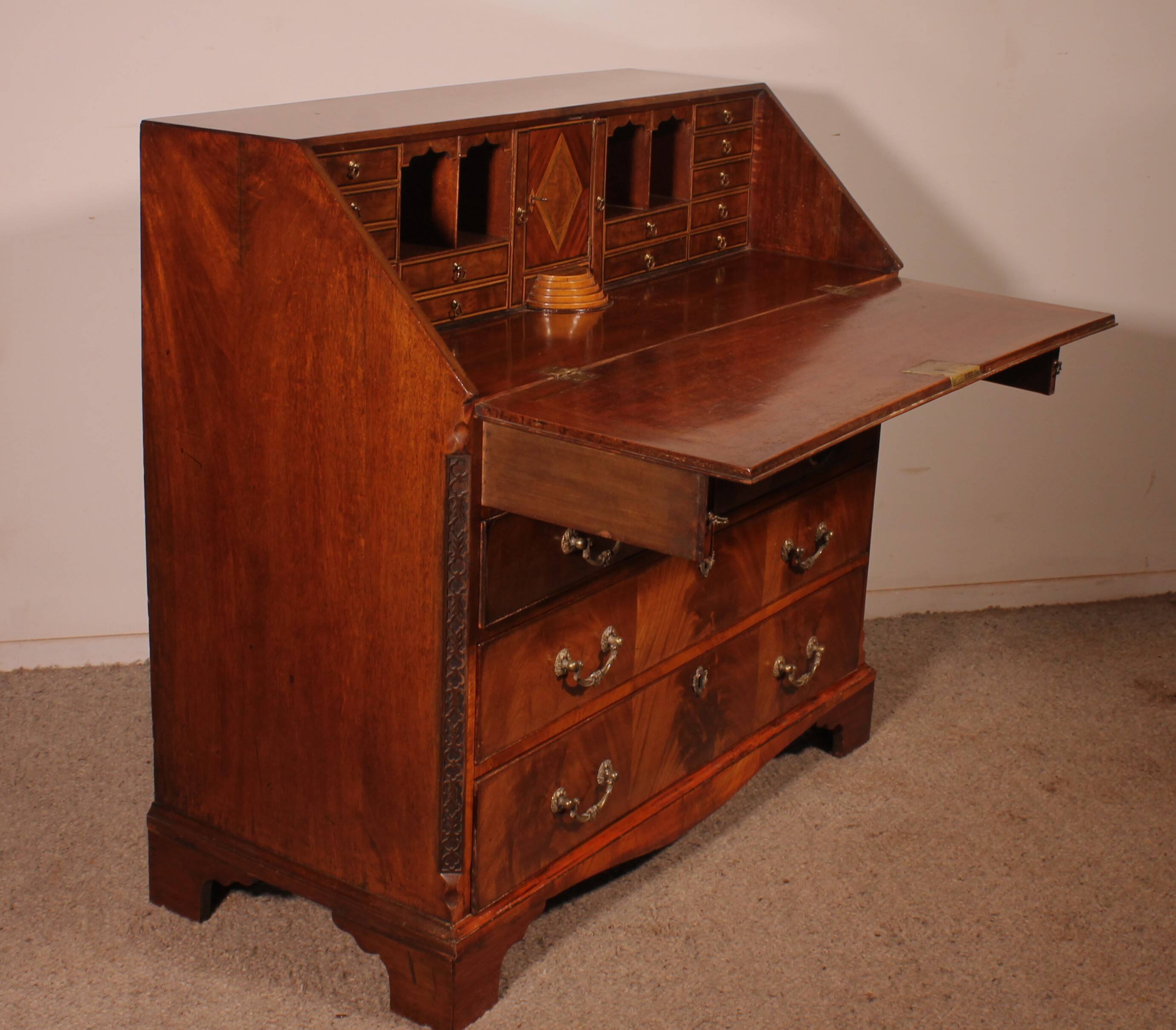 18th century period mahogany secretary