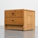 Nightstand made of solid pine, circa 1975