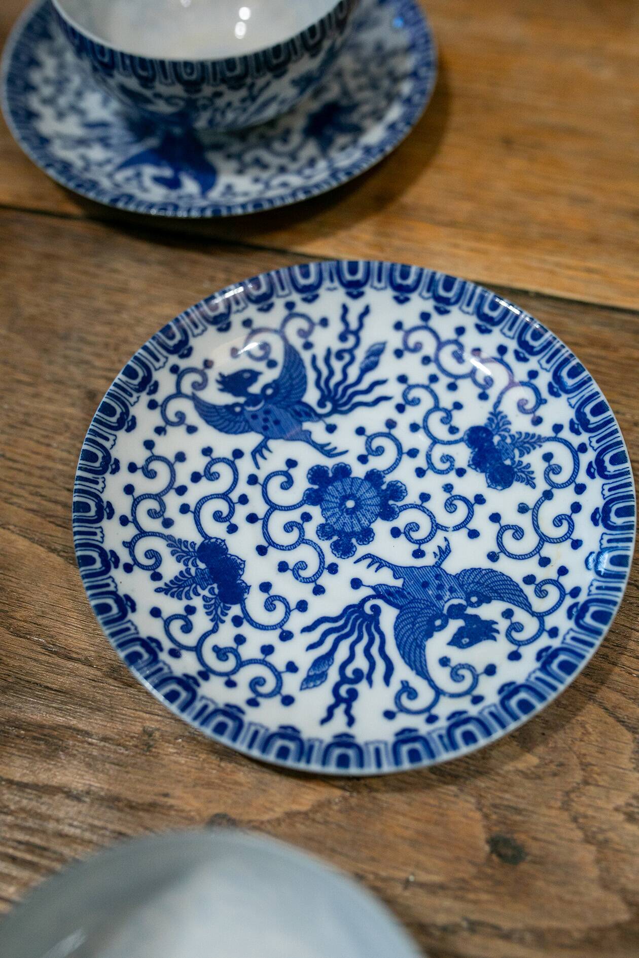 Le lot de 6 tasses japonaises