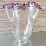 Large Michel Steiner handkerchief vase
