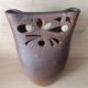 Vase chouette en grès Georges Martin