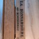 Old wooden box