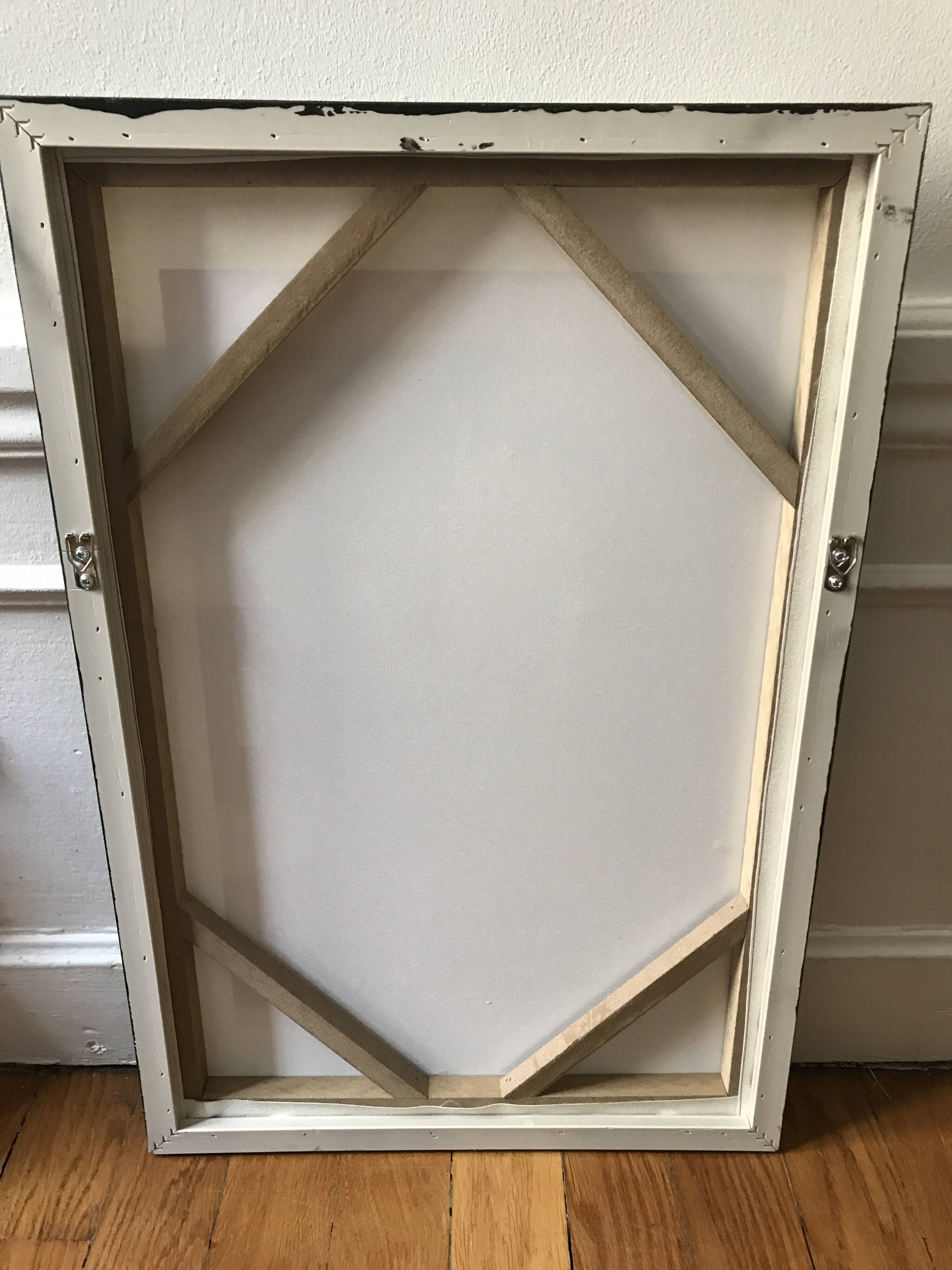 Framed canvas Riad Terra cotta