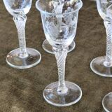 Engraved wine glasses