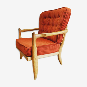 Armchair model José by Guillerme and Chambron 1970