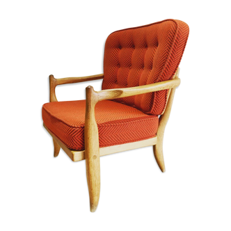 Armchair model José by Guillerme and Chambron 1970