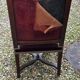 English chair in mahogany, X-shaped legs – 19th century