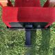 Lot de fauteuils cinema velour rouge
