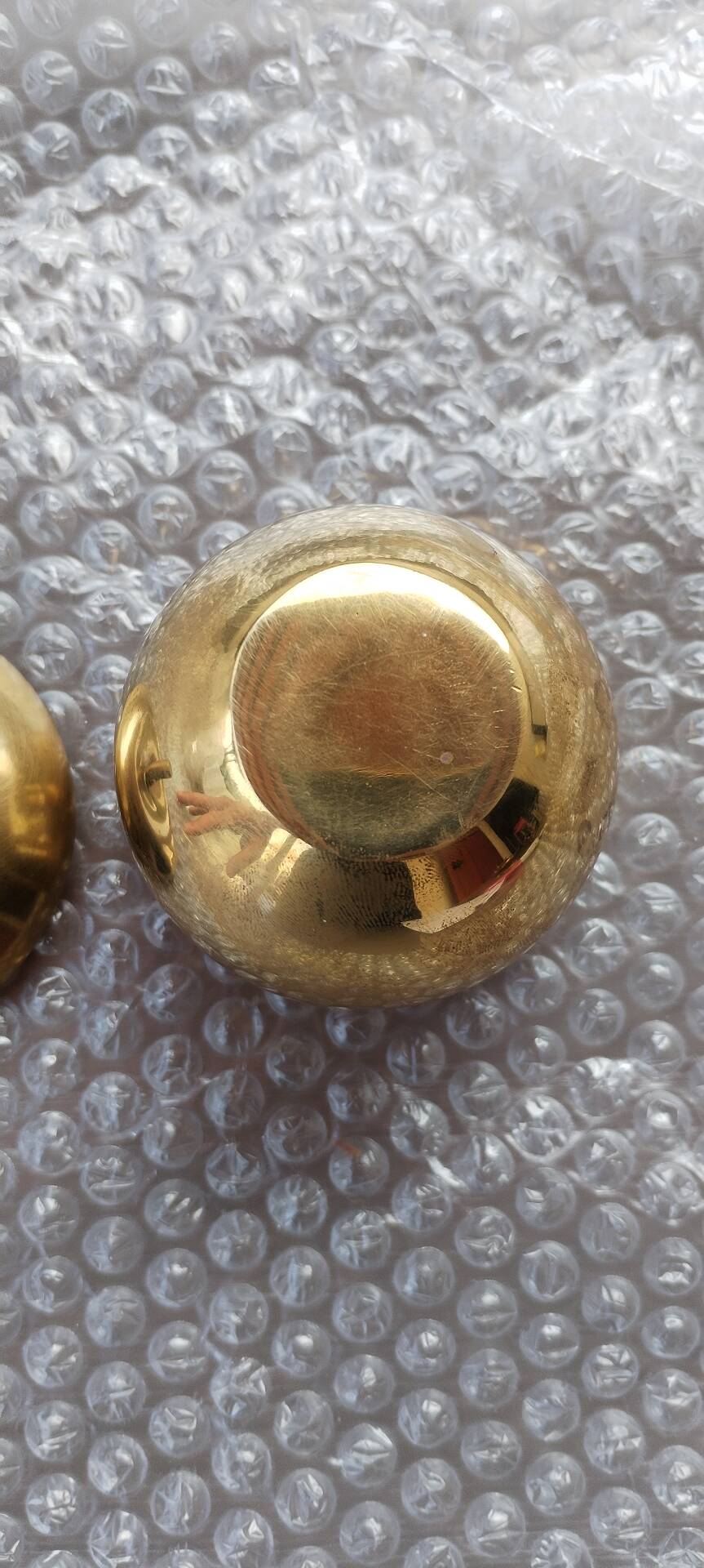 Tray or jewellery box in gilded brass
