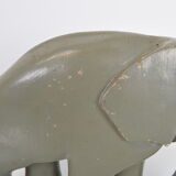 Art deco sculpture wood elephant,circa 1930's