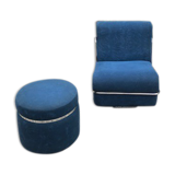 Armchair and Ottoman 80s