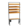 Vintage height-adjustable wall rack / room divider / bookshelf from the 1960s