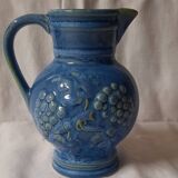 Blue pitcher