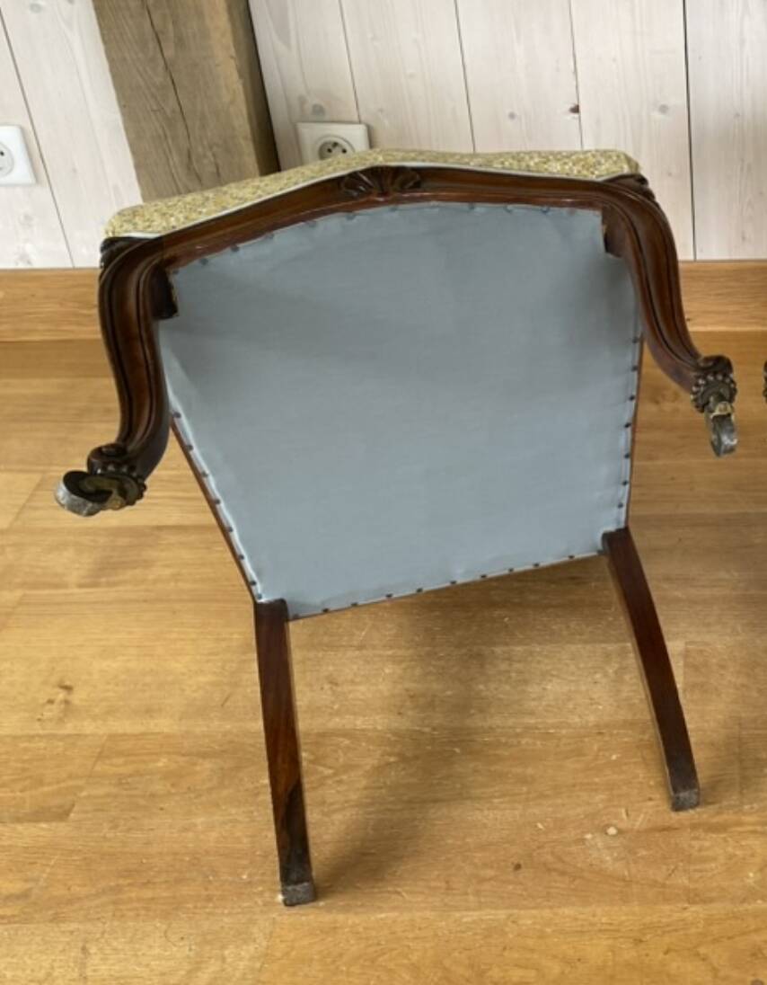 Louis-Philippe mahogany chair