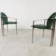 Vintage dining chairs by Belgo chrom, set of 6 - 1980s