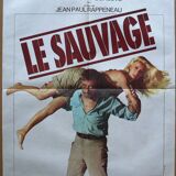 Original cinema poster - "le sauvage" - montand, deneuve