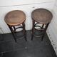 Pair of bentwood bistro stools