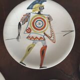 Set of 5 plates by Roger Capron