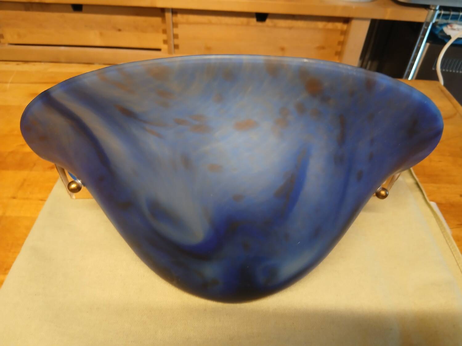 Vianne glass paste wall light