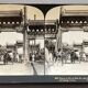 Old photography stereo, stereograph, luxury albumine 1903 Ha-ta-Men Street, Beijing, China
