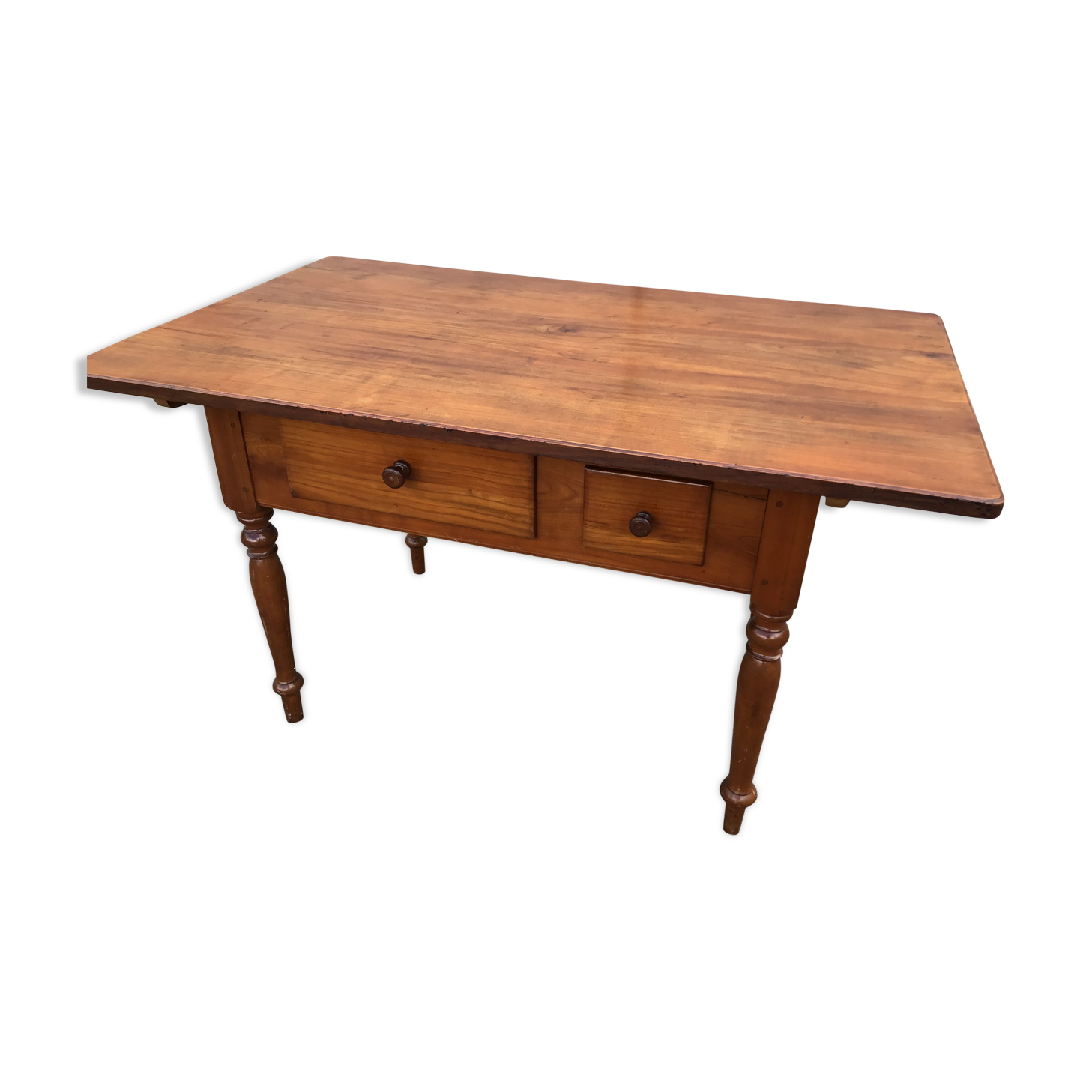Table de ferme merisier 1900