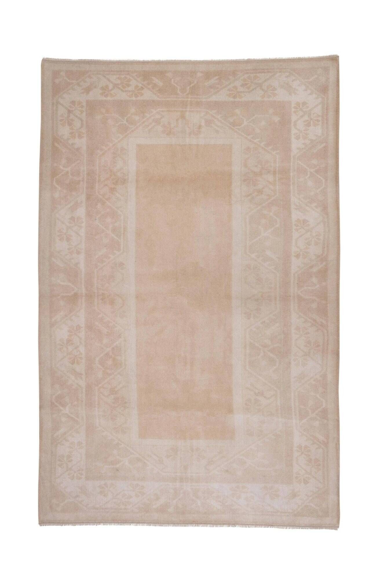 Vintage Turkish Oushak rug 162x253 cm