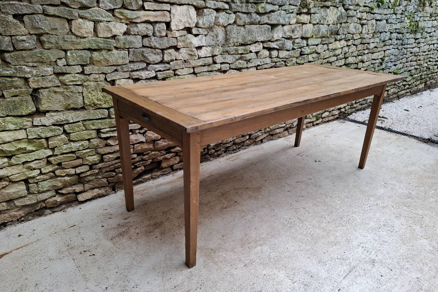 Oak farmhouse table 200cm