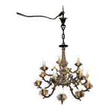 Bronze chandelier