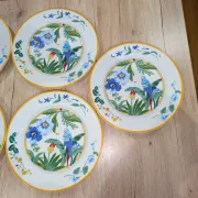 Lot 7 Large Flat Plates Porcelain ARA Pier Import