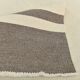 Tapis Kilim vintage à motif ethnique gris beige, 282 x 395 cm
