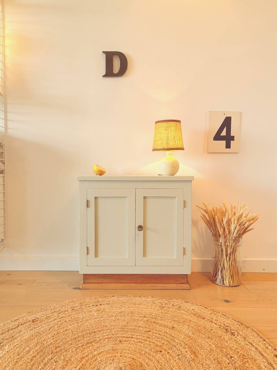 Small renovated vintage buffet