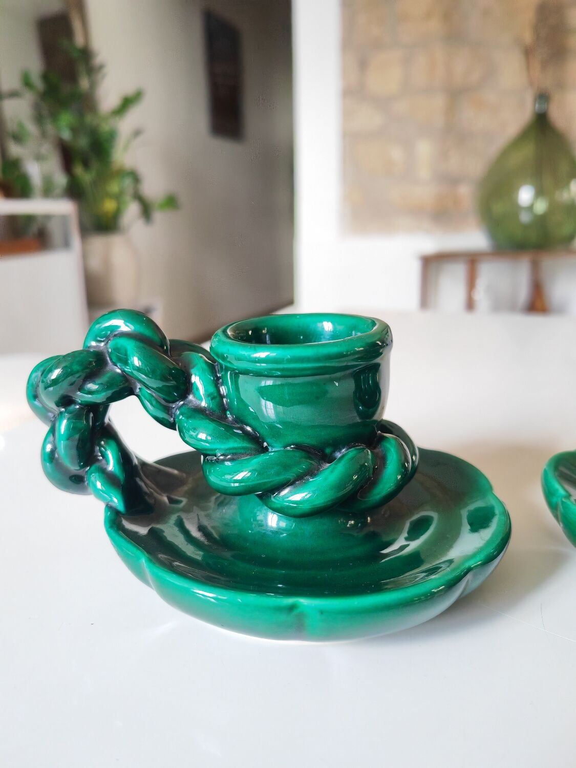 2 candle holders Vallauris