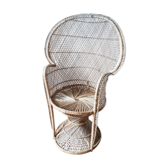 Emmanuelle adult rattan armchair