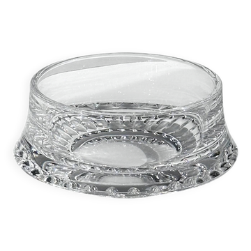 small crystal glass vide poche / bowl - 1960s