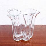 Vase en verre années 70/80